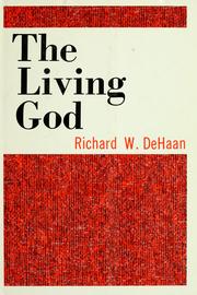 Cover of The Living God (DeHaan)